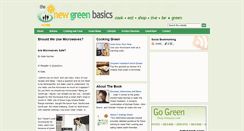 Desktop Screenshot of newgreenbasics.com